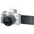 Canon EOS M50 Mirrorless Digital Camera with 15-45mm Lens (White)