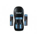 Vivitar BC-182 Vpower Compact Battery Charger with 4AA NiMH Batteries