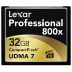Lexar 32GB CompactFlash Memory Card Professional 800x