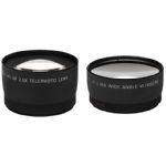 Precision Wide Angle & Telephoto Lens Set ( Black )