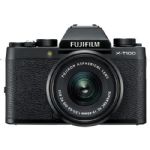 Fujifilm X-T100 Mirrorless Digital Camera with 15-45mm Lens (Black)