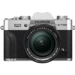 FUJIFILM X-T30 Mirrorless Digital Camera with 18-55mm Lens (Silver)